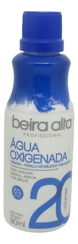 Agua Oxigenada Profissional 20 Volumes Frasco 90ml