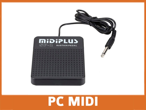 Imagen 5 de 9 de Pedal De Sustain Midiplus Sp2 Para Teclado Korg Casio Yamaha