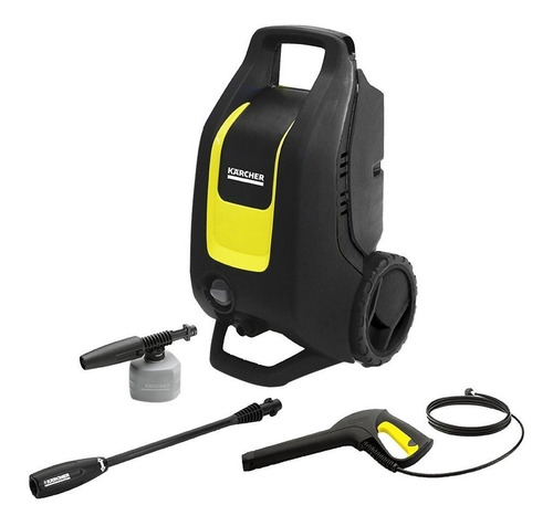 Imagem 1 de 4 de Lavadora de alta pressão Kärcher K3 Black preta com 1740psi de pressão máxima 220V