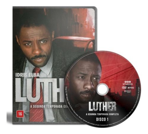 Dvd Série _ Luther _ Temporadas 1_2_3_4_5 _ Completas