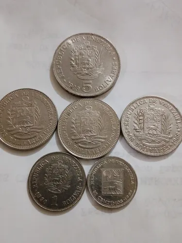 Monedas Antiguas De Venezuela (Usado)
