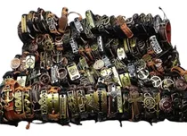 Comprar Pulseras De Cuero Con Adornos De Metal Al X Mayor