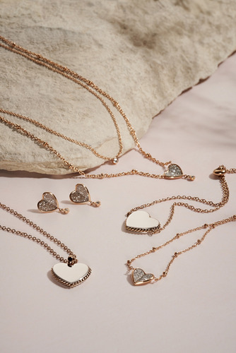 Imagen 4 de 6 de Collar Mujer Vintage Glitz Rose Gold