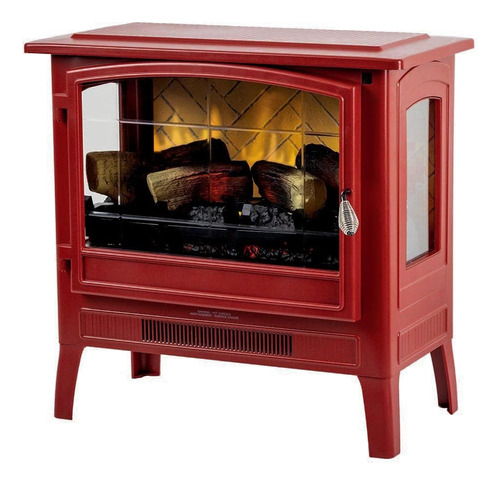 Calentador Eléctrico Chimenea Infrarrojo Rojo Profundo Con C