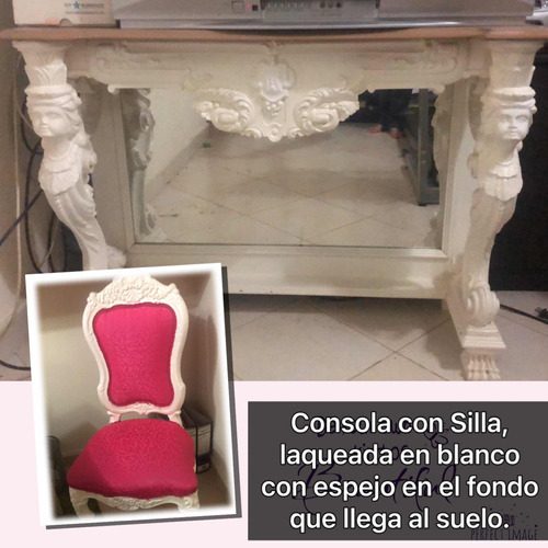 Consola Para Sala Con Silla