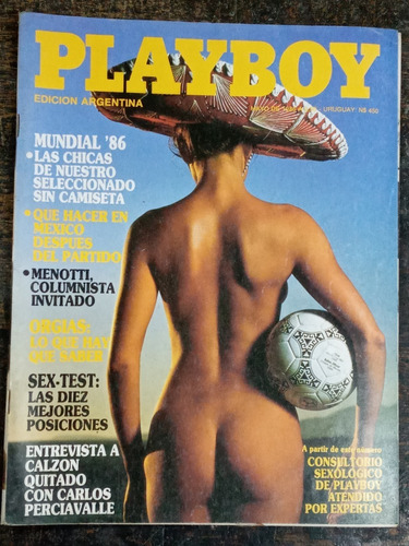 Playboy Nº 12 * Mayo 1986 * Edicion Argentina *