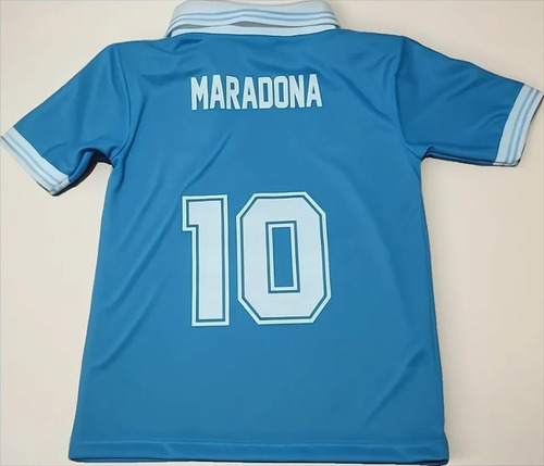 Camiseta Napoli Diego Retro Infantil