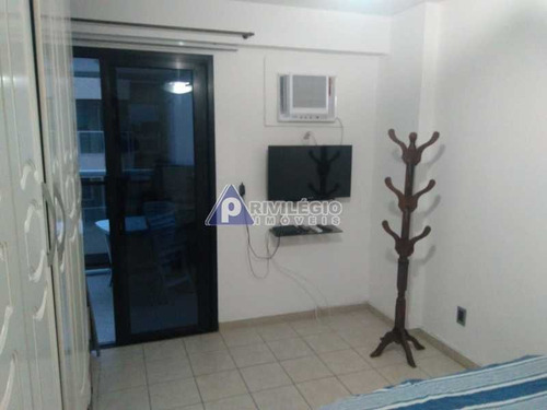 Apartamento À Venda, 1 Quarto, 1 Suíte, 1 Vaga, Copacabana - Rio De Janeiro/rj - 5743