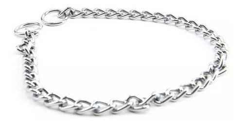 Imagen 4 de 6 de Collar De Adiestramiento Metálico, Para Perro 65 Cm.