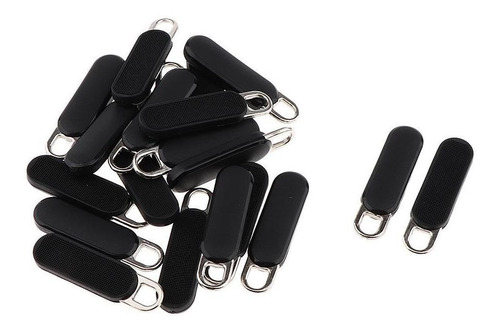 20 Peças De Plástico Com Zíper Puxadores De Zíper,