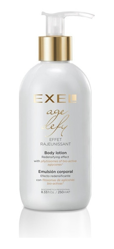 Emulsión Corporal Age Defy Exel Rejuvenecedor Antiage 250 Ml