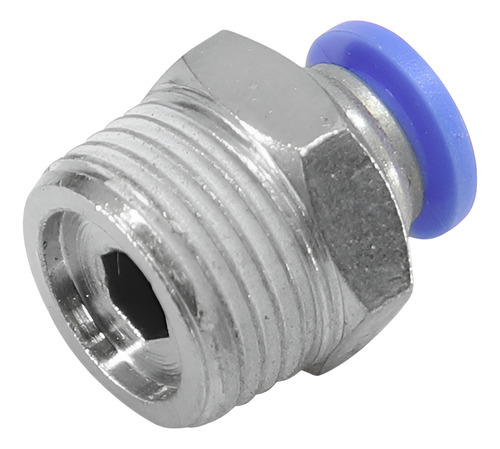 Conector Macho Instalação Plástica 6mm X 3/8