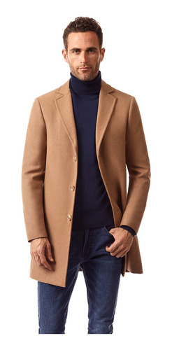 Abrigo Hombre Paris Café New Man