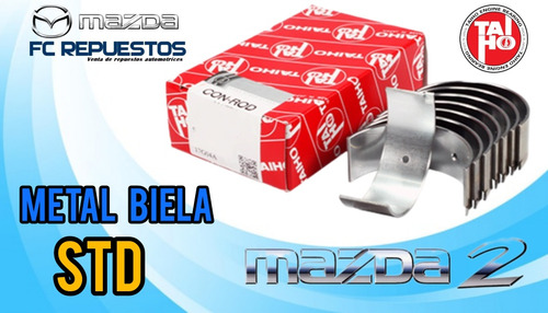 Metal De Biela Std Para Mazda 2 1.5cc 2008-2015 