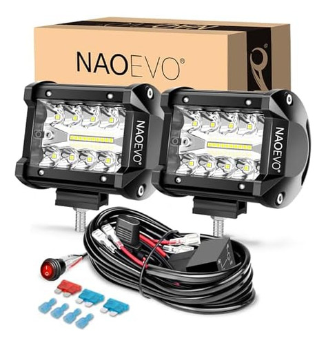 Luces Led De 4 Pulgadas, Luces Led Antiniebla/conducción/tod