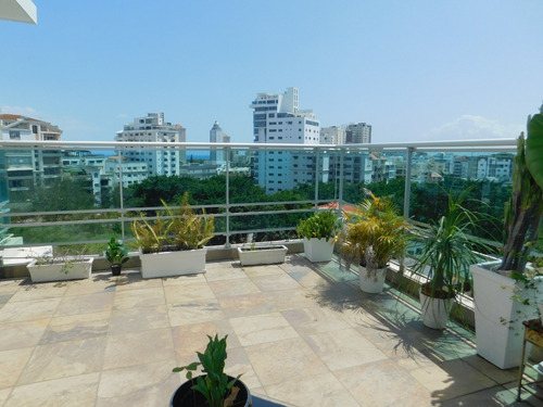 Imagen 2 de 14 de Amueblado Hermoso Penthouse En Urbanizacion Real