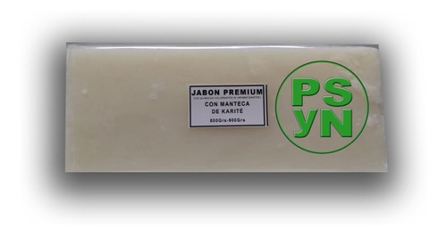 Barra Jabón 1kg Con Manteca De Karite - Envios