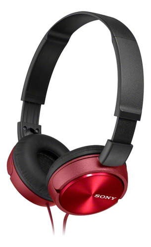 Audifonos Sony De Mexico 3.5mm Plug Mdr-zx310ap Rojo