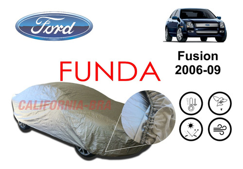 Forro Broche Afelpada Eua Ford Fusion 2006 2007-09