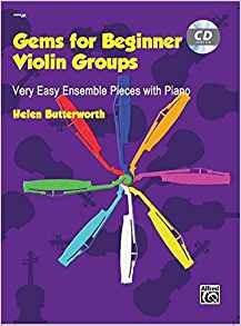 Gems For Beginner Violin Groups Book  Y  Cd