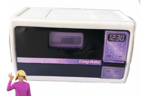 Micro Hornito De Hasbro Easy Bake El Auténtico De Los 90s. Color Rosa