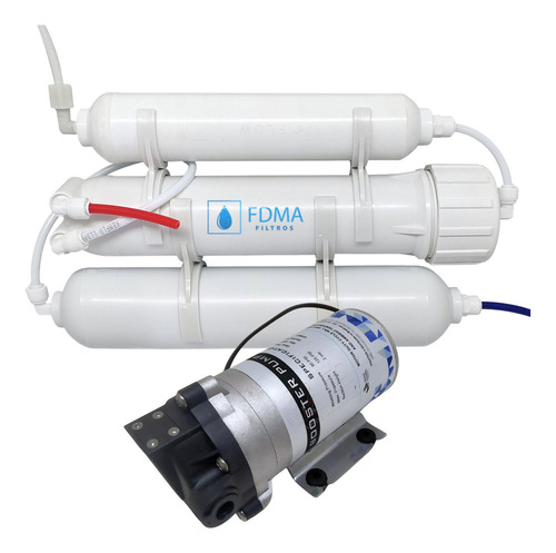 Filtro Osmose Reversa Deionizador 100gpd Compacto P/ Aquário