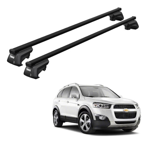 Rack De Teto Thule Smart (aço) Para Chevrolet Captiva