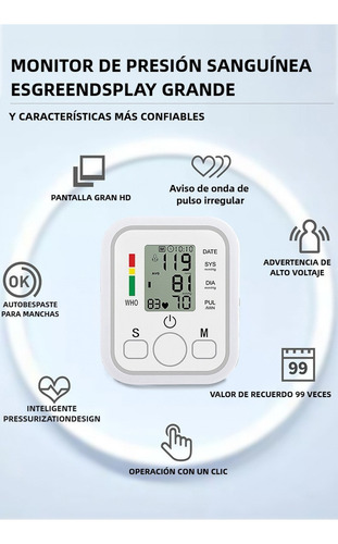 Generic Monitor Digital De Brazo Para Presión Arterial