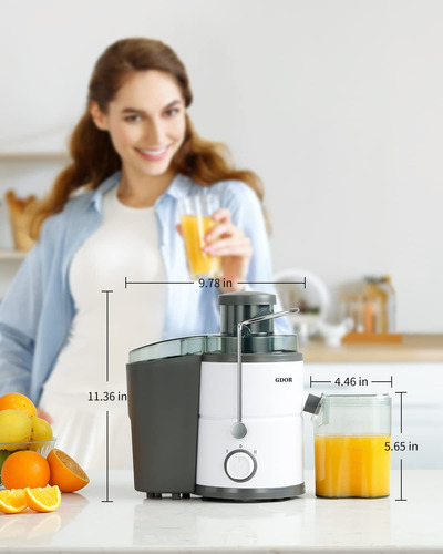 Exprimidor Gdor Con Motor De 800 W, Jarra De 800 Ml Y Conduc