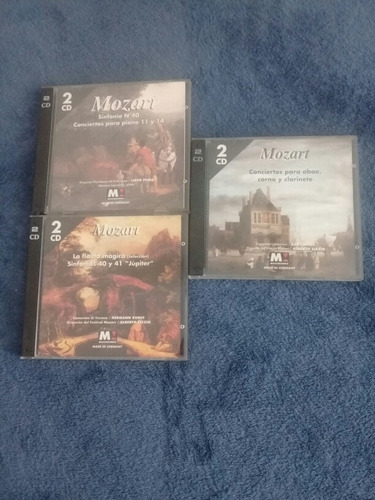 Cd's Mozart X 3 Unidades