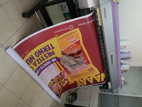 Lona Impresa Personalizada Publicidad Eventos Anuncio M2 2pz Negro