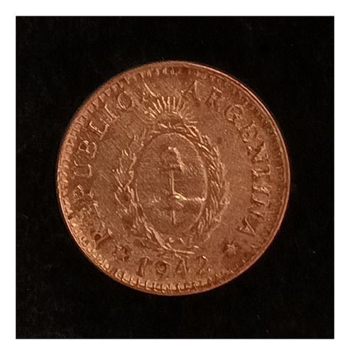 Argentina 1 Centavo 1942 Muy Bueno Cj 189 Escasa