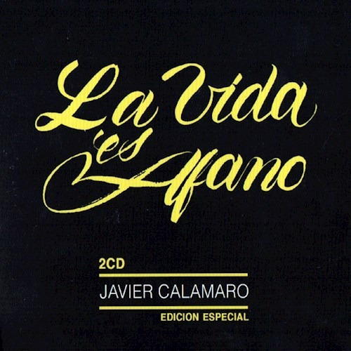 La Vida Es Afano (2cd) - Calamaro Javier (cd)