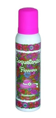 Coqueterias Flowers Desodorante Corporal Niñas 123ml. Cannon