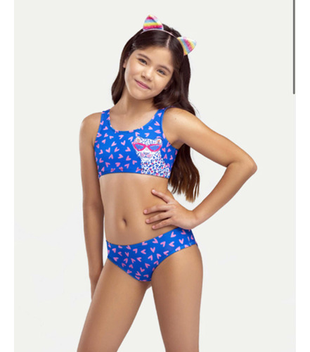 Bikini Minipromesse Top Y Bombacha Crazy Art Mp60063