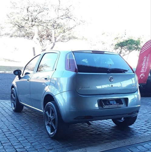 Fiat Punto Elx 1.4 Cinza 2008