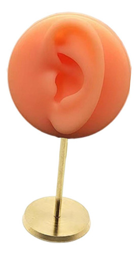 Soporte Expositor De Silicona Para Pendientes, Amarillo A La