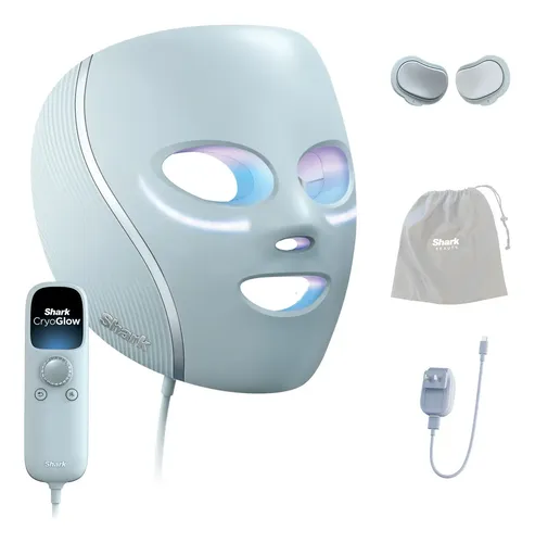 Máscara De Luz Facial LED Cryoglow Todo Tipo De Piel Shark