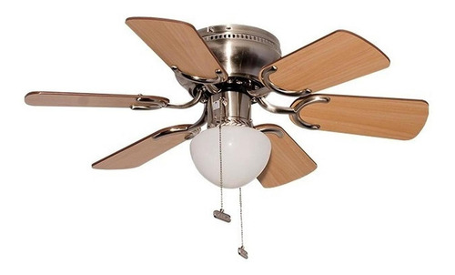 Ventilador De Techo Masterfan Petit 30 Satinado Plafón