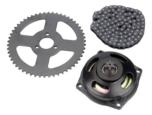 T8f 54piñón Trasero,cadena,6t Caja De Cambios Para 49cc Moto
