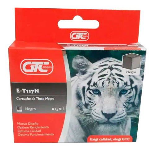 Cartucho Gtc E-t117n Compatible T23 T24 Tx105 Tx115