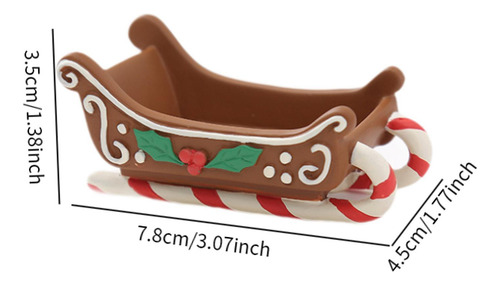 4 Adorno De Trineo Navideño Adorno De Trineo Modelo De