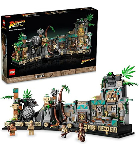 Lego Indiana Jones Temple Of The Golden Idol 77015 Proyecto 