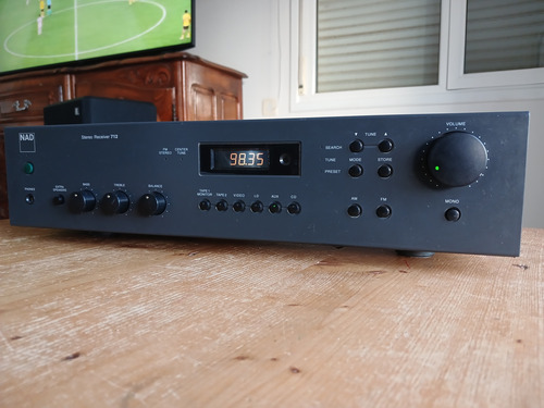 Amplificador Nad 712 No Arcam Rotel Cambridge Negro 40 W (Usado)