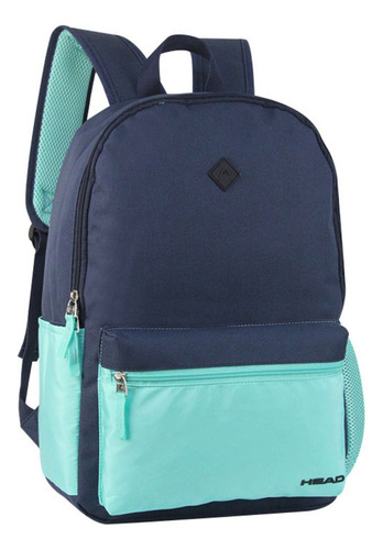 Mochila Head Urbana 27176 Color Azul Diseño Liso Combinado