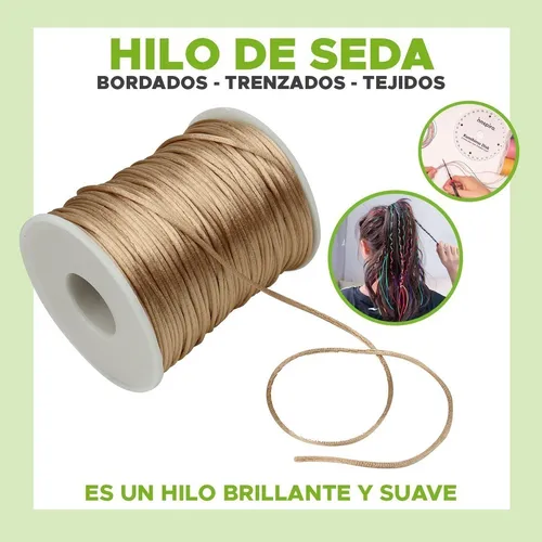 Cordon Seda 2mm Rollo X 130 Mts