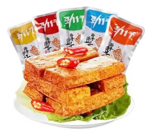 Snacks De Tofu Seco Picante, Variedad De Sabores, Regalo De 