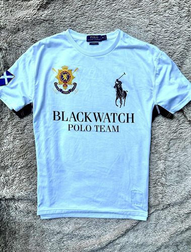 Playera De Manga Corta Polo Ralph Lauren Black Watch Talla M