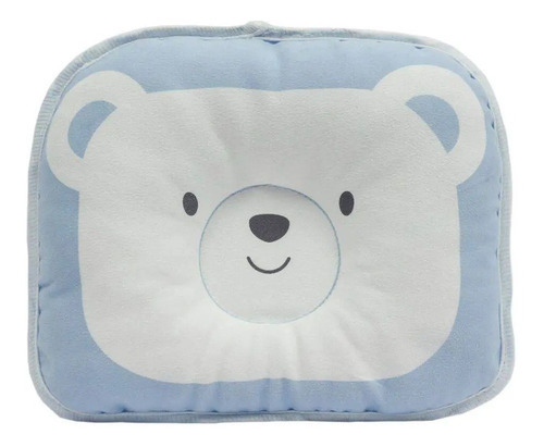 Travesseiro Para Bebê Urso Azul 10723 - Buba