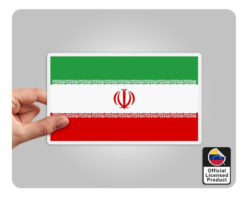 Calcomanías De La Bandera: Rep. Islámica De Irán E Irak.
